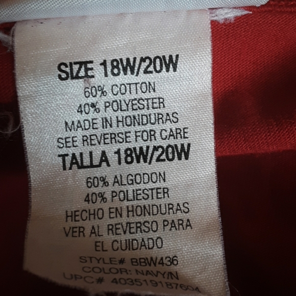 Mix and max short sleeve top - Picture 4 of 4